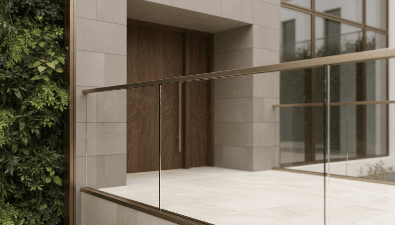 Architectural detail showing premium finishing and design quality
